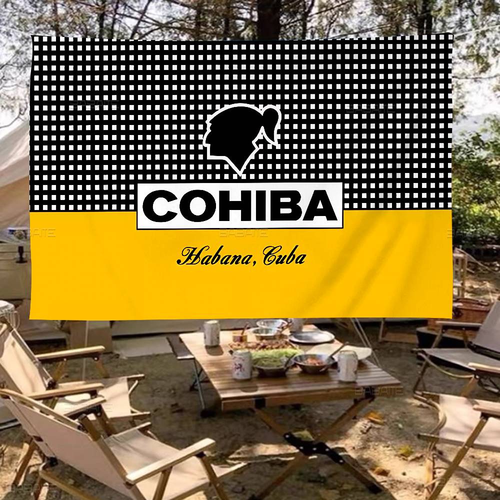 Commercial Printing Inc - Bannière publicitaire commerciale C-Cohibas pour cigarettes,