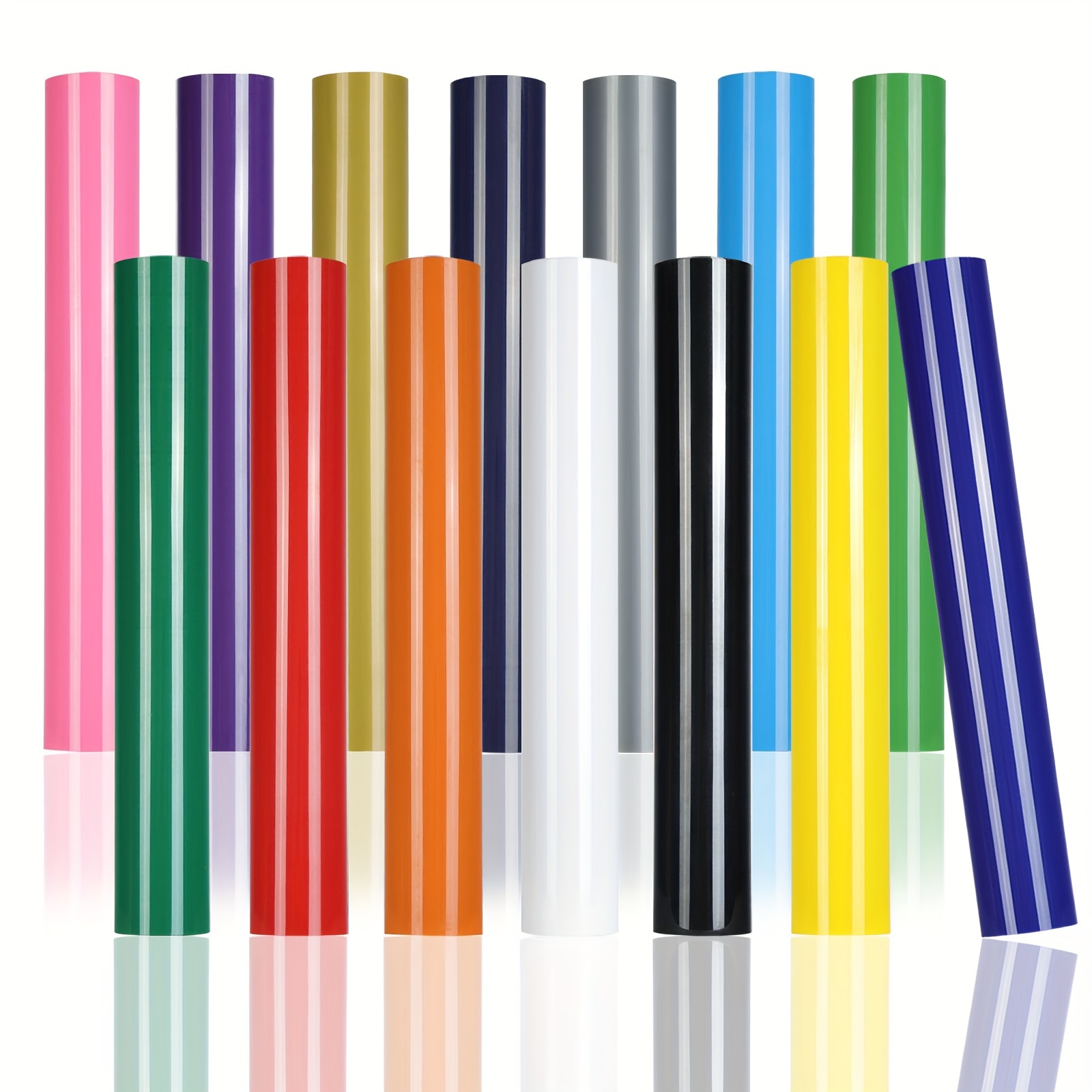 Heat Transfer Vinyl Roll - Vinyle thermocollant HTV avec série adhésive,