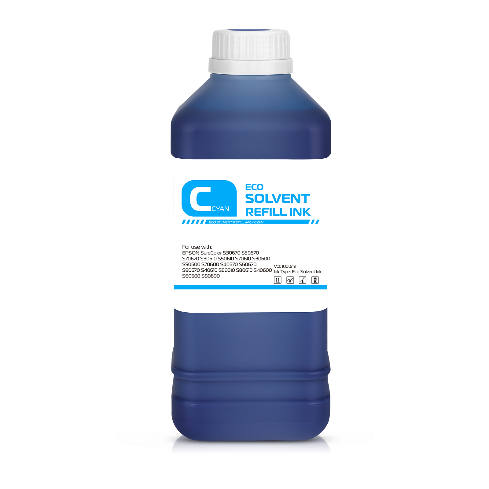 Encre éco-solvant 1000 ml pour - Eco Solvent Ink Cartridge avis et prix