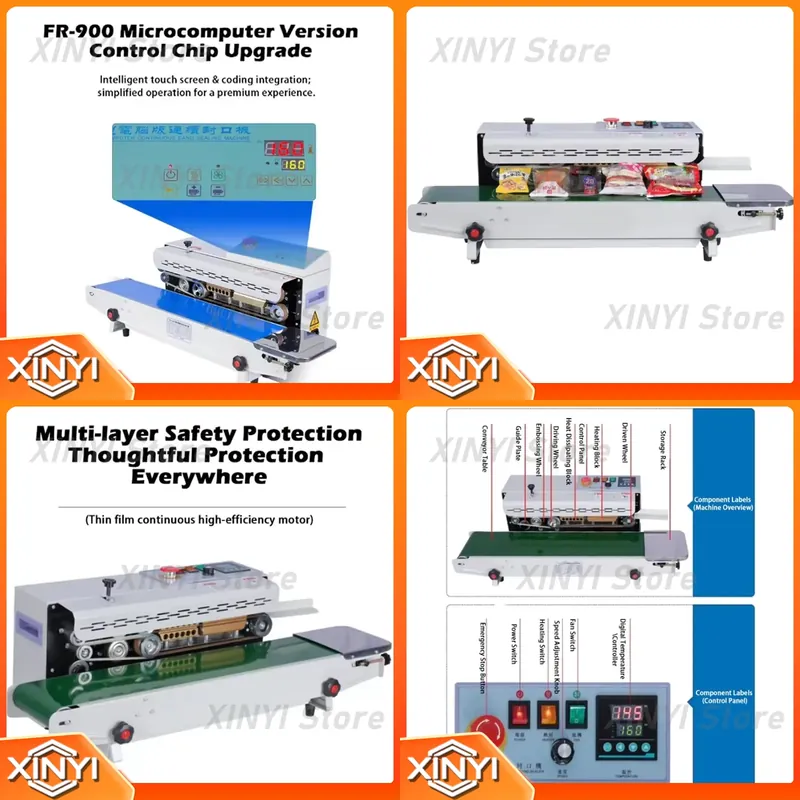 Machine de scellage continu po - Commercial Printing And Packaging avis et prix