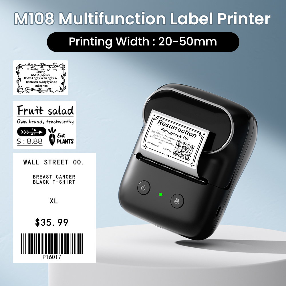 Phomemo M108 imprimante d'étiq - Commercial Printing Inc avis et prix
